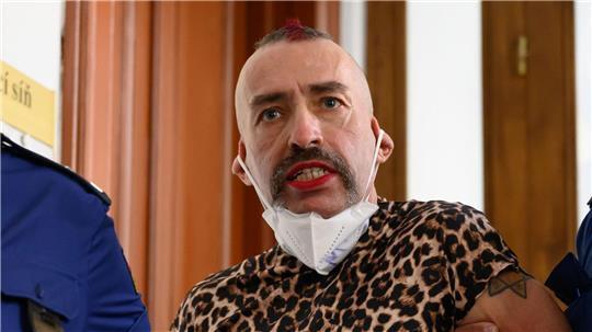 Liebich beim Gerichtsprozess in Tschechien. (Archivbild) 