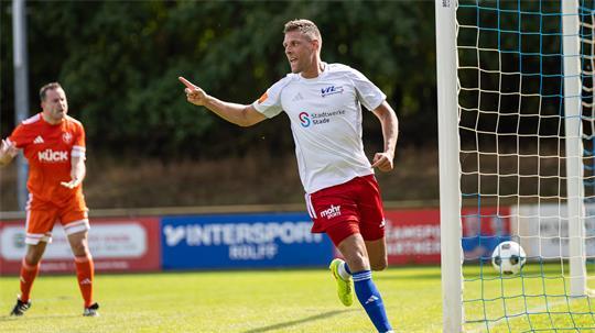 Ließ Stinstedt keine Chance: Die Treffer zum 1:0, 2:0, 3:0 und 4:0 erzielte allesamt Niklas von Borstel.