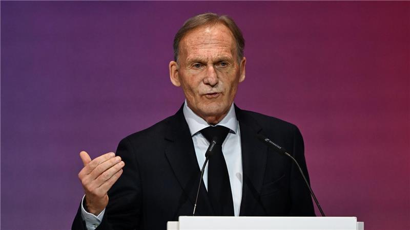 Ligapräsident Hans-Joachim Watzke: mahnende Worte beim DFL-Neujahrsempfang.