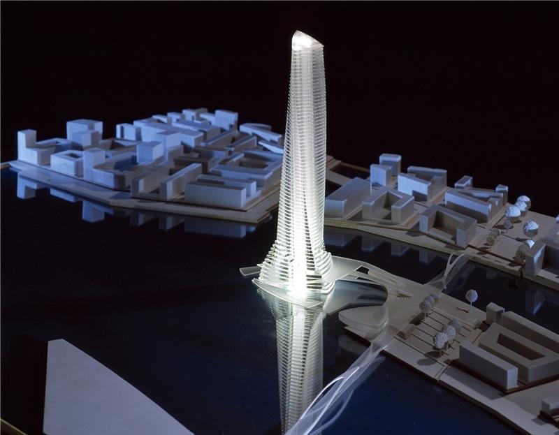 „Lighthouse“ in der HafenCity (Foto Teherani).