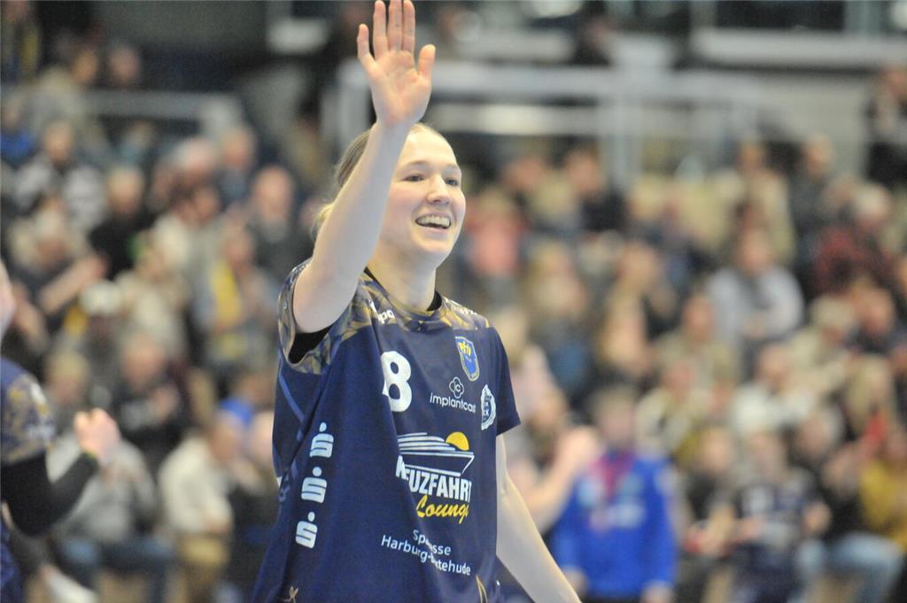 Lilli Frey noch gut gelaunt