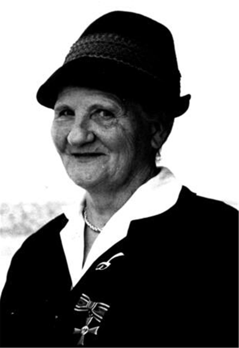 Lina Meyer im Alter von 68 Jahren.