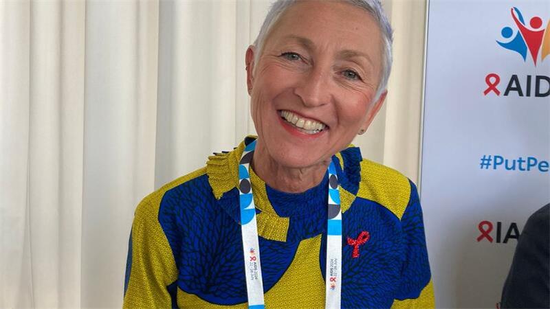 Linda-Gail Bekker, Direktorin des Desmond Tutu HIV-Zentrums an der Universität Kapstadt.