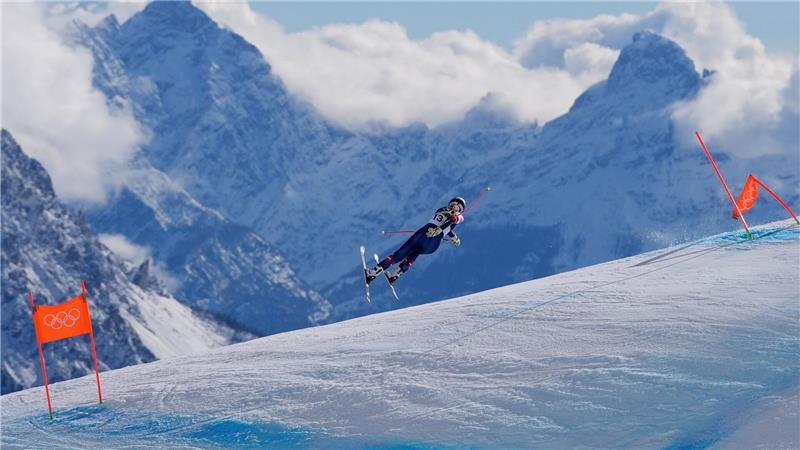 Lindsey Vonn hat sich bei dem Sturz schwer verletzt.
