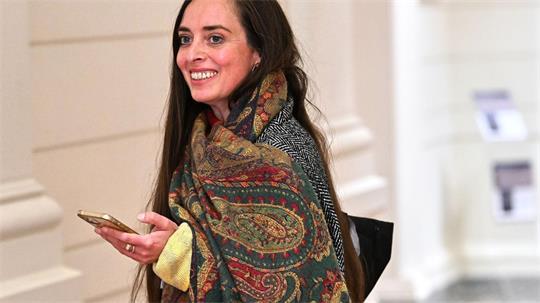 Linke-Abgeordnete Vanessa Emde steht auch parteiintern in der Kritik. (Archivbild) 