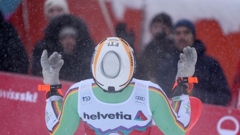 Alpin-Ass Dürr Zweite: „Perfekter Start ins neue Jahr“ Linus Straßer kam beim Slalom in Adelboden auf den vierten Platz.