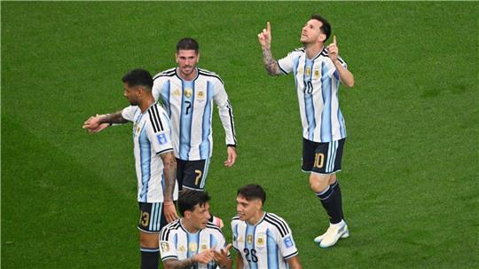 Lionel Messi ist jetzt alleiniger WM-Rekordtorschütze.