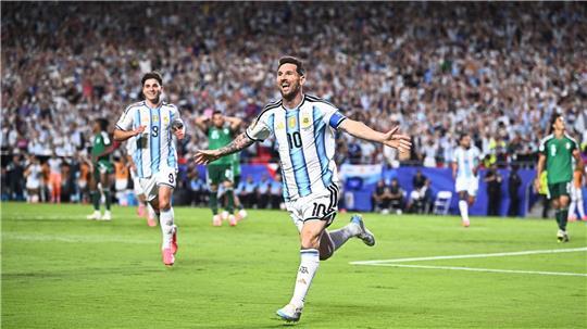 Lionel Messi traf doppelt gegen Algerien.
