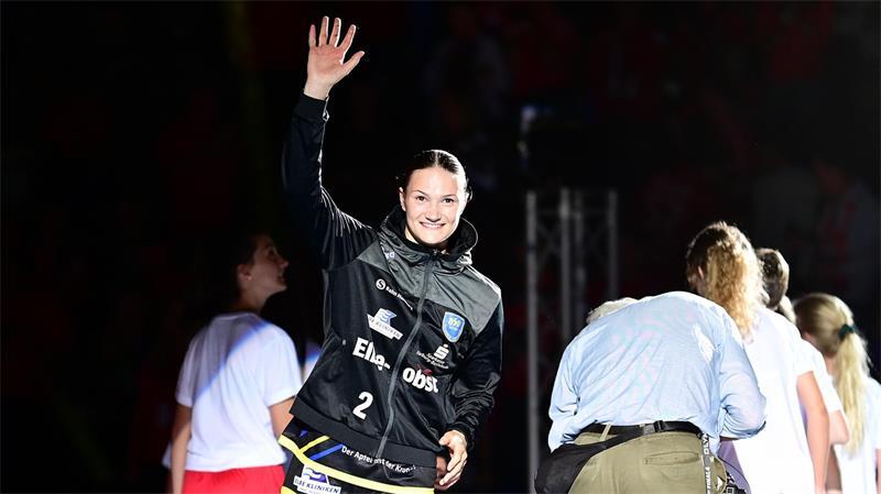 Liv Süchting spielte mit dem BSV 2022 beim Final Four in Stuttgart um den DHB-Pokal.