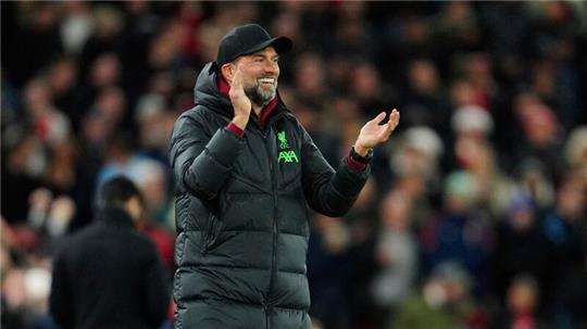Liverpool-Coach Jürgen Klopp ist auch ohne Tabellenführung zufrieden.