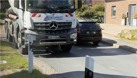 Lkw dürfen die K84 in Ketzendorf und Ovelgönne nicht benutzen - außer sie sind Anlieger.