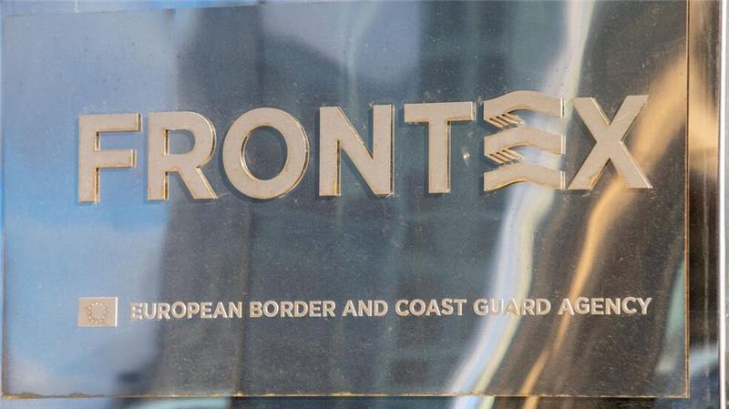 Frontex: 2024 viel weniger unerlaubte Grenzübertritte in EU Logo der EU-Grenzschutzagentur Frontex. (Archivbild)