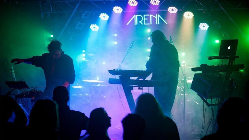 Loop Machine bei einem Auftritt in der Freizeithaus-Arena.