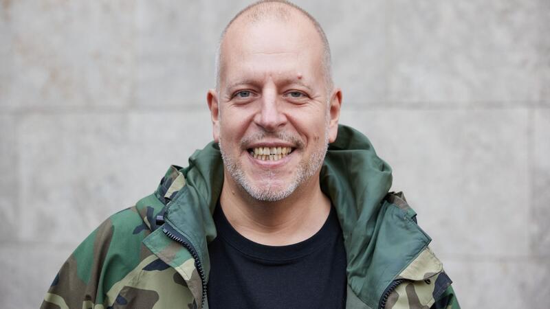 Lotto King Karl, Musiker und Moderator, kommt zu einem NDR-Pressetermin.