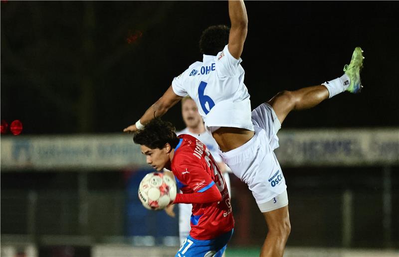 Luca Daginnus hatte gegen BW Lohne seinen großen Auftritt. Erstmals in der D/A-Startelf traf er gleich zum 1:0 beim 4:1-Sieg.