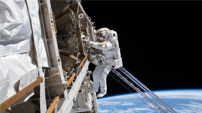 Italiener fliegt 2027 bei „Artemis 3“ mit - kein Deutscher Luca Parmitano war zweimal auf der Raumstation ISS. (Archivbild)