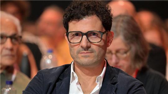 Luigi Pantisano kandidiert heute beim Bundesparteitag der Linken als Parteivorsitzender.