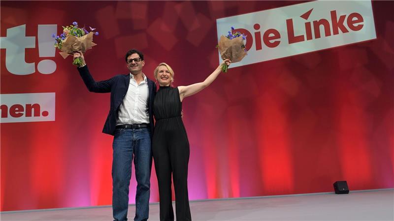 Luigi Pantisano steht gemeinsam mit Ines Schwerdtner an der Spitze der Linken. 