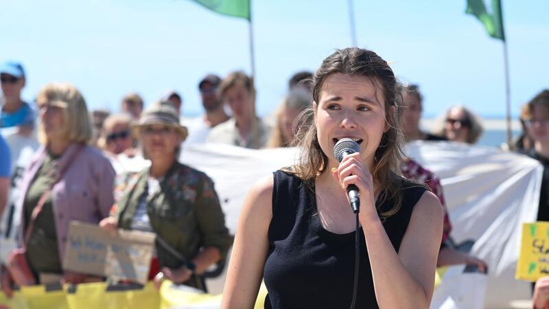 Neubauer: „Das Borkum-Gas blockiert die Energiewende“ Luisa Neubauer sagt zu Gas-Bohrungen bei Borkum: „Das ist nicht nur falsch, das ist gefährlich.“ (Archivbild)