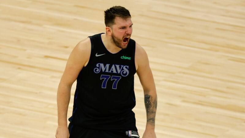 Luka Doncic führte die Dallas Mavericks erneut zum Sieg.
