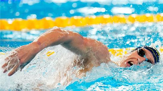 Lukas Märtens verpasste bei der WM in Katar seine zweite Medaille.