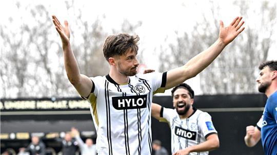 Lukas Petkov erzielte gegen Bielefeld zwei Tore.