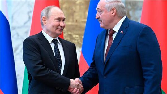 Lukaschenko ist Putins engster Verbündeter (Archivbild)