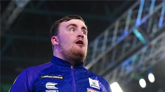 Luke Littler gilt als Top-Kandidat für den WM-Sieg.
