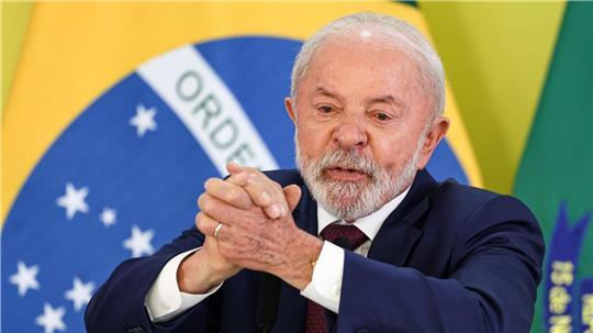 Lula: Friedliche Lösung statt Krieg. 