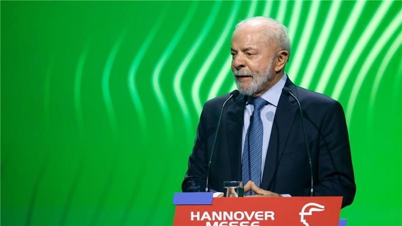 Lula wirbt für die Nutzung grüner Energie.