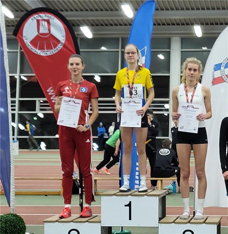 Luzie Knebel hat sich über die 1500 Meter durchgesetzt.