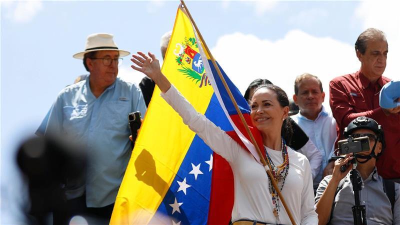 Venezuelas Eiserne Lady: Nobelpreis für María Corina Machado Machado durfte nicht als Präsidentschaftskandidatin antreten.
