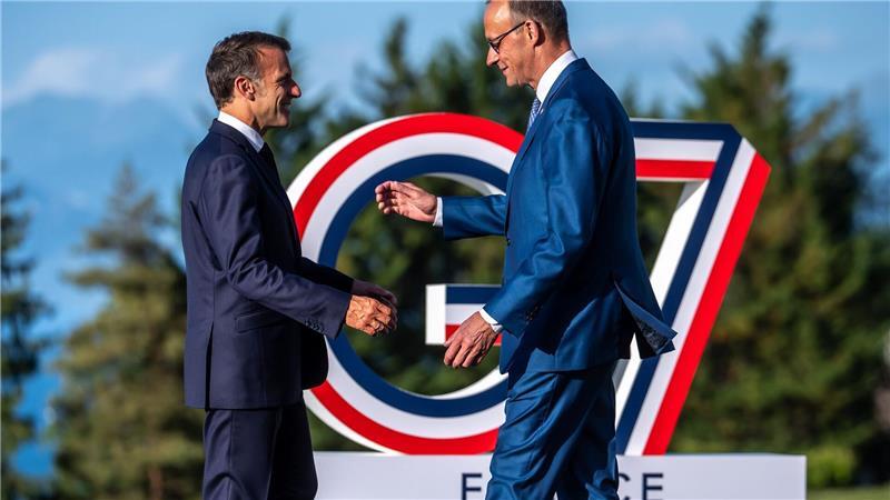 Macron und Merz spielen eine wesentliche Rolle bei der Vorbereitung des Einsatzes.