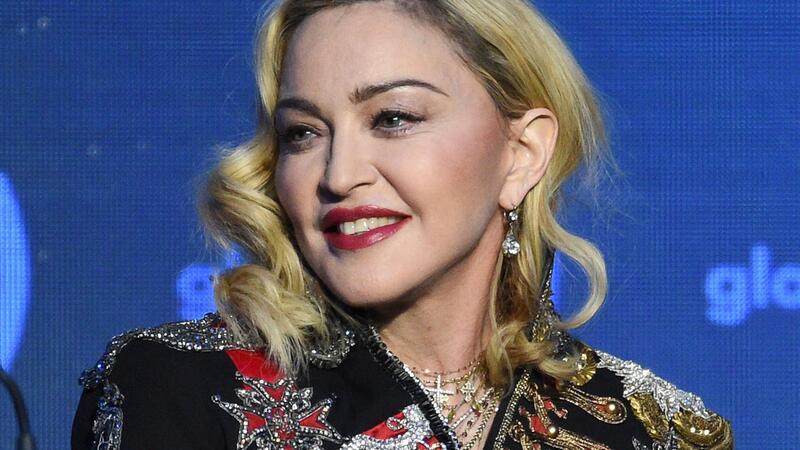 Madonna machte auch mit ihrem veränderten Aussehen Schlagzeilen.