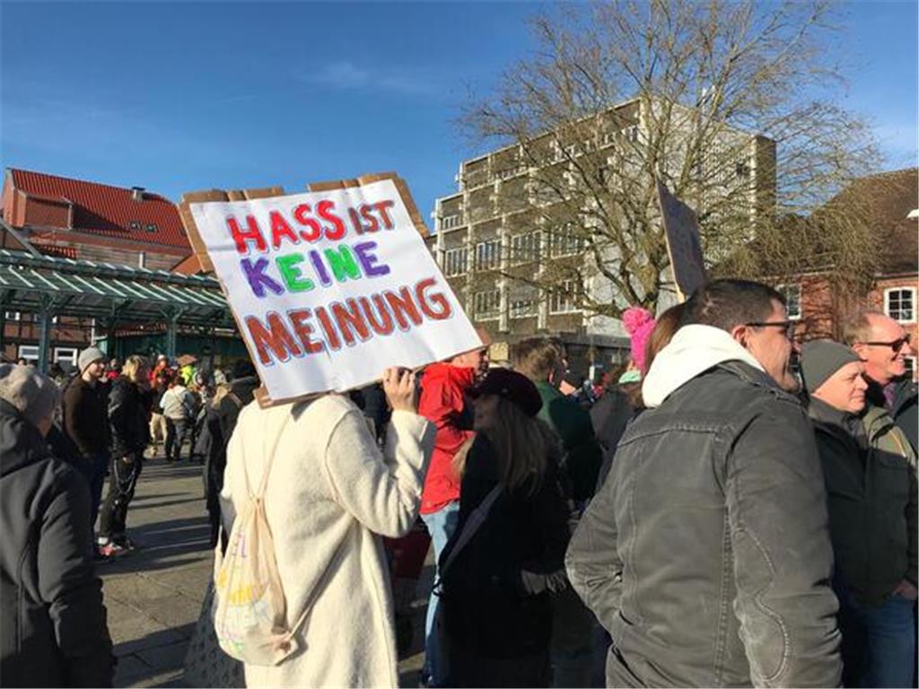 Mahnwache Stade Platz Am Sande
