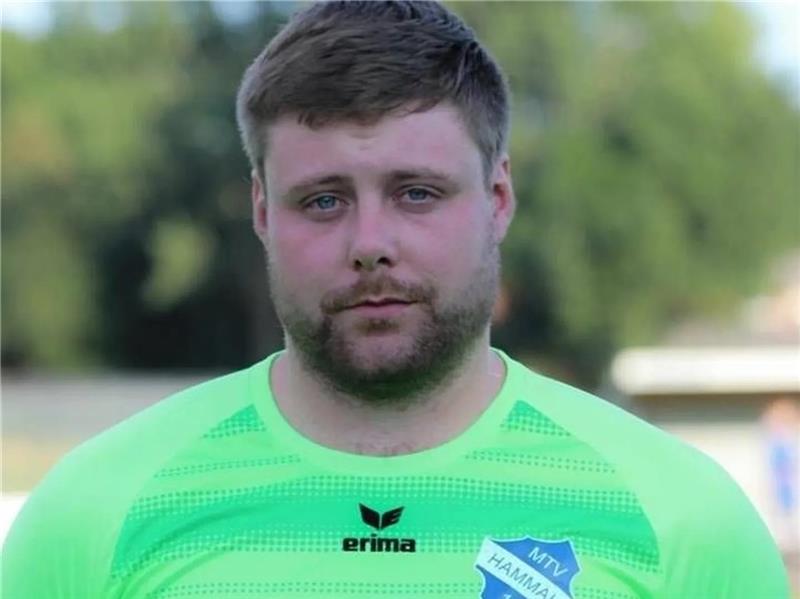 Maik Bube: Der MTV-Keeper kann auch Tore schießen Maik Bube vom MTV Hammah. Foto: fupa.net