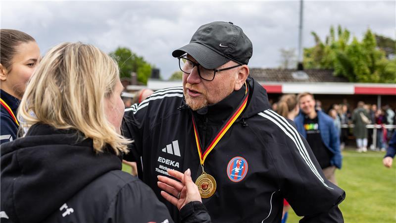 Maik Ratje wird im Sommer als Trainer aufhören. Er wollte sich unbedingt mit einem Titel verabschieden.