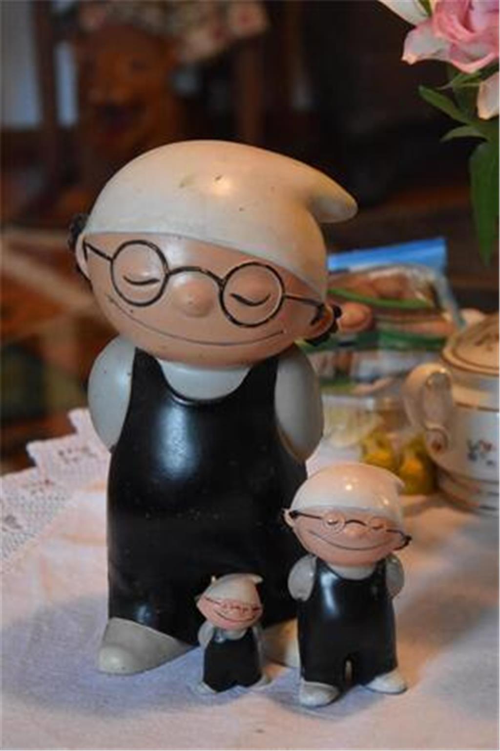 Mainzelmännchen werden immer gern gesammelt. Auch Ehepaar Scholz langt hin und w...