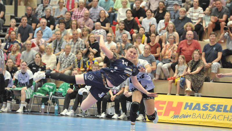 Maja Schönefeld spielte stark für die zweite Mannschaft.