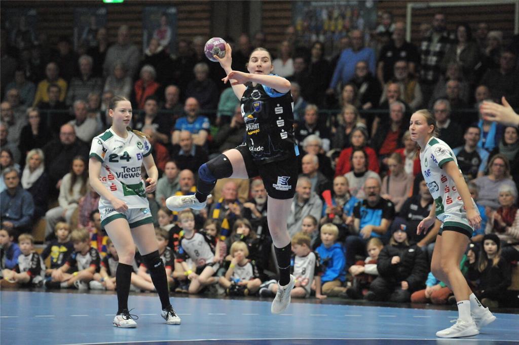 Maja Schönefeld und der BSV bekamen es am Freitag mit Aufsteiger Göppingen zu tu...