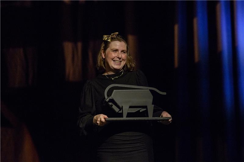 Malene Sølvsten überzeugte die Jury des Buxtehuder Bullen mit ihrem Erstling „Ansuz - das Flüstern der Raben“. Foto: Jan-Iso Jürgens