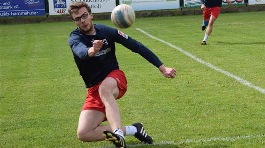 Malte Oldhafer spielte bei Aufsteiger Düdenbüttel in starker Form.