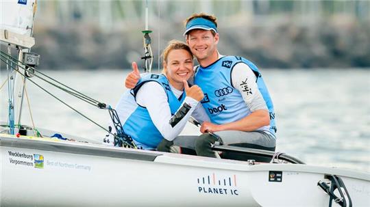 Malte und Anastasiya Winkel.