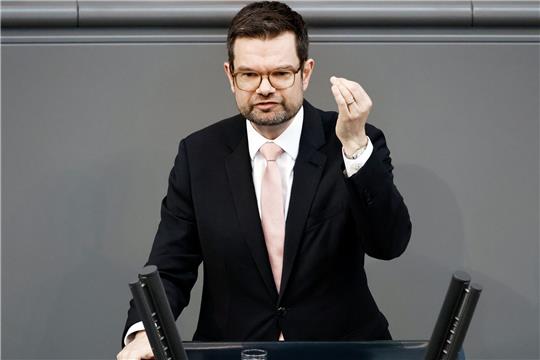 «Man kann sich fragen, ob die CDU diesen Antrag hätte stellen sollen. Aber das waren nicht wir»: FDP-Justizminister Marco Buschmann.