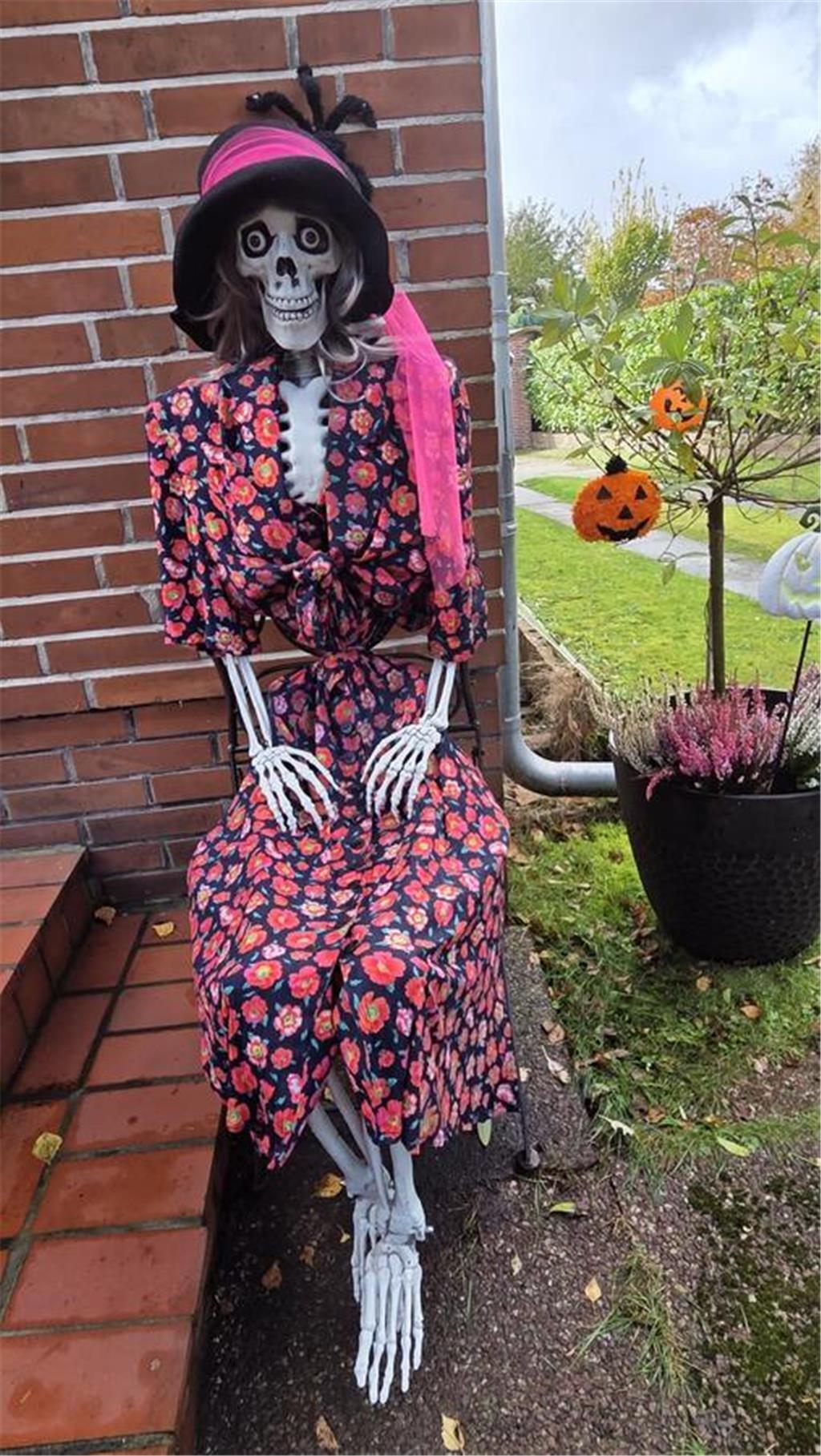 Manche nahmen Halloween zum Anlass, um sich richtig fein rauszuputzen.