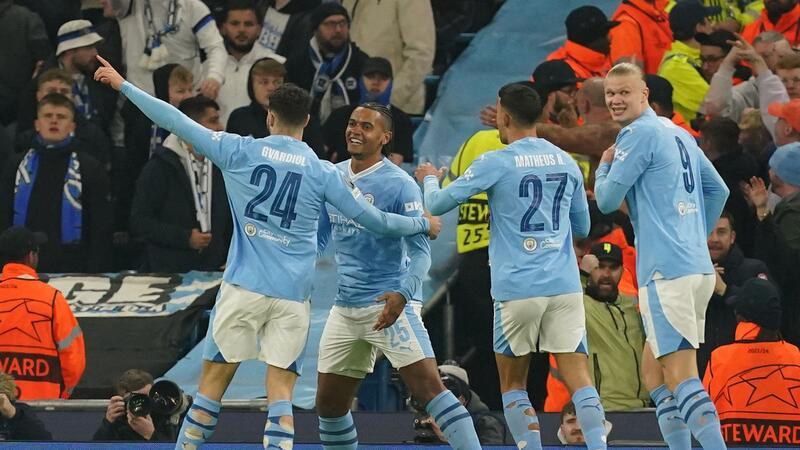 Manchester City zieht problemlos ins Viertelfinale ein Manchester City holte sich auch im Rückspiel gegen Kopenhagen den Sieg.
