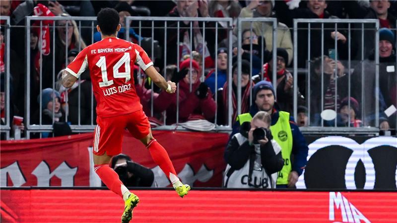 Mann des Spiels gegen Hoffenheim: Bayern-Star Luis Díaz.
