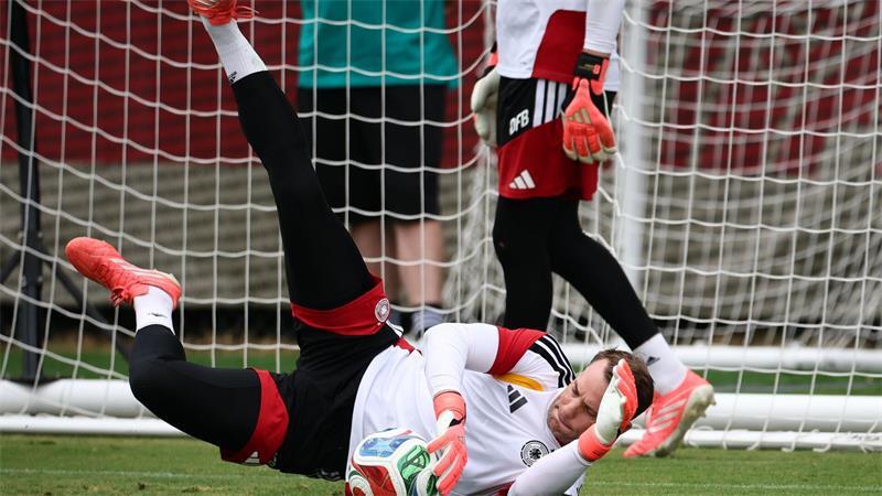 Manuel Neuer in Aktion.