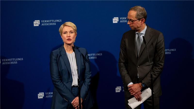 Manuela Schwesig und Hendrik Hoppenstedt wurden als Vermittlungsausschuss-Vorsitzende wiedergewählt. 