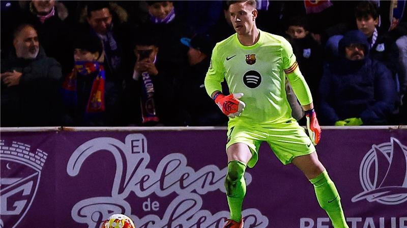 Marc-André ter Stegen hat sich fit gemeldet.